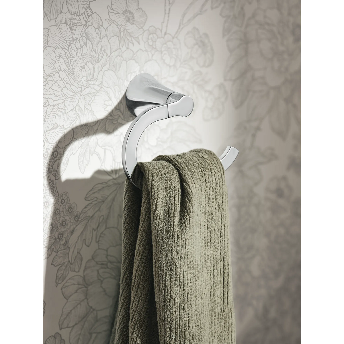 Moen Mikah Towel Ring Y0786 in Chrome (Y0786CH) - view 2