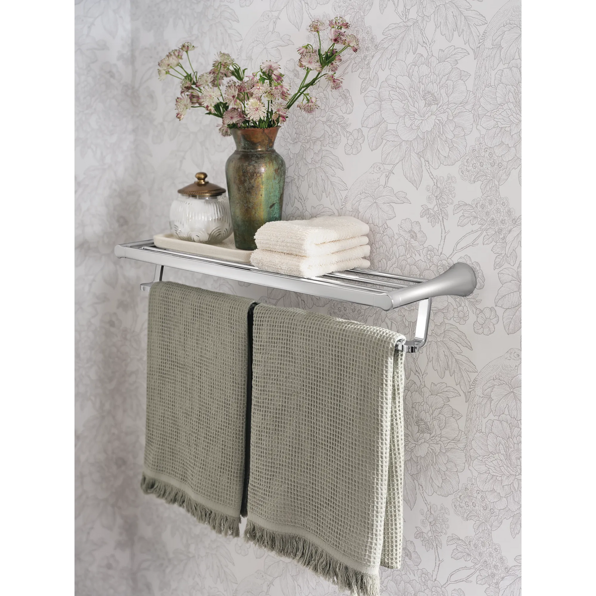 Moen Mikah Towel Shelf Y0794 in Chrome (Y0794CH) - view 3
