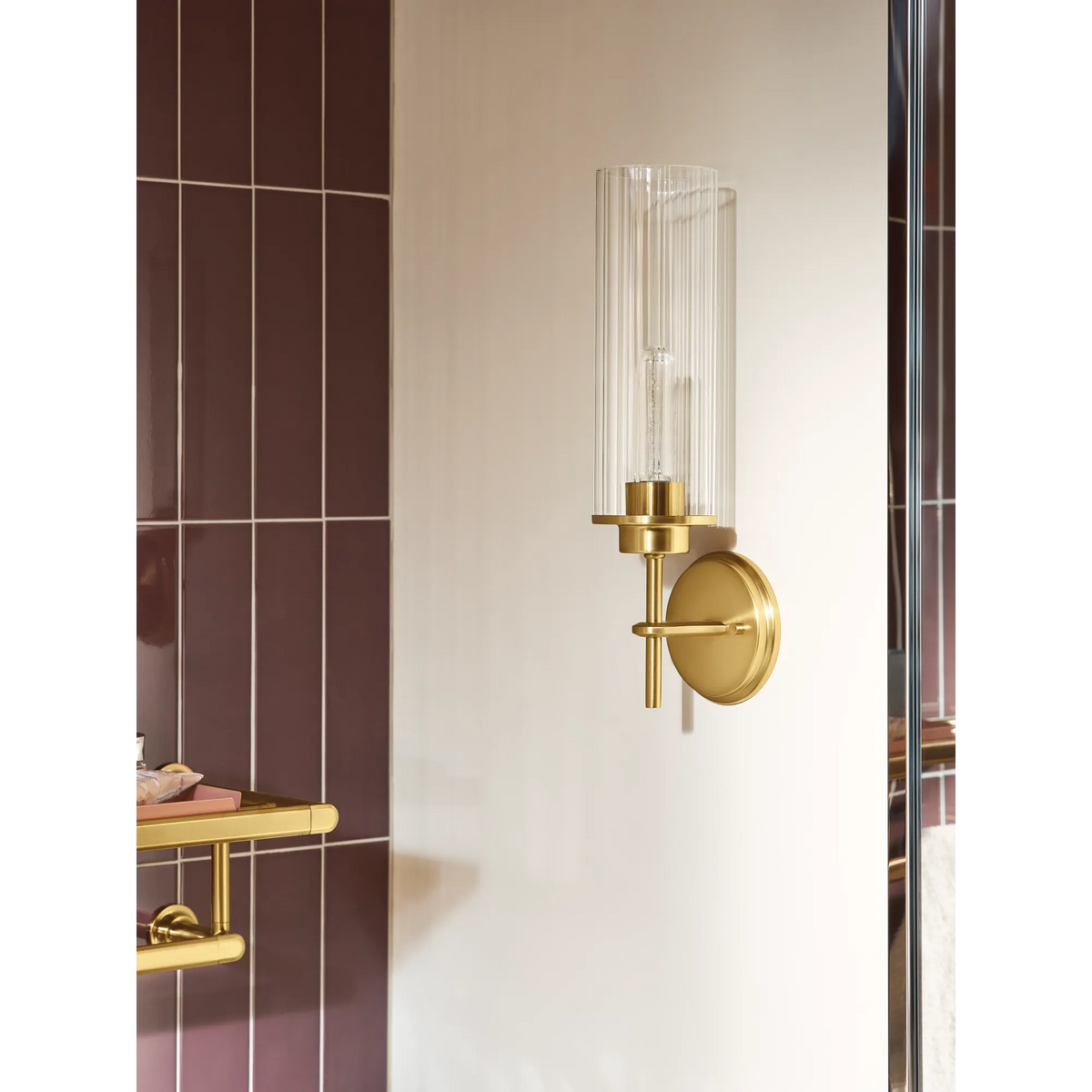 Moen Greenfield One Globe Bath Light YB1761 in Brushed Gold (YB1761BG) - view 9