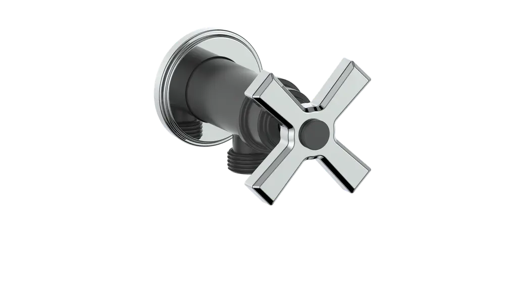 ZEHN ELBOW CONNECTOR WITH SHUT-OFF - Plumbing Market