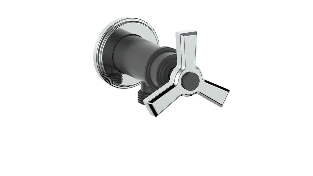 ZEHN ELBOW CONNECTOR WITH SHUT-OFF - Plumbing Market