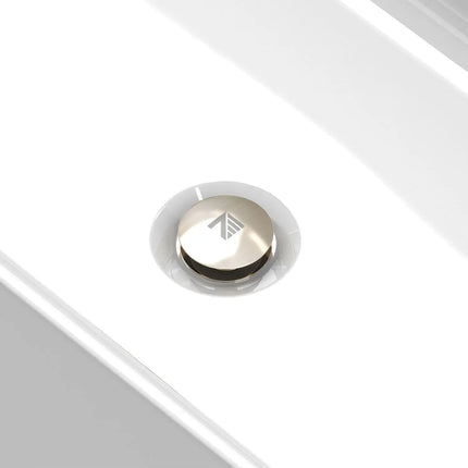 Zitta Bathtub drain brushed nickel for bathtub, Zitta collection ACC00009 - Plumbing Market