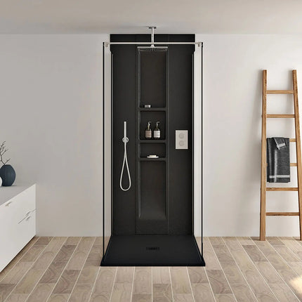 Zitta Black niche, stone powder, Zitta collection MU1484HNNZ4 - Plumbing Market