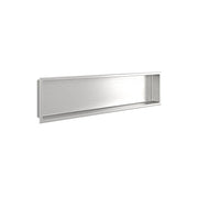 Zitta Brushed stainless steel niche 48" x 12" ANR48120404 - Plumbing Market