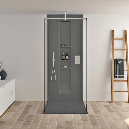 Zitta Grey niche, stone powder, Zitta collection MU1484HNNZ6 - Plumbing Market