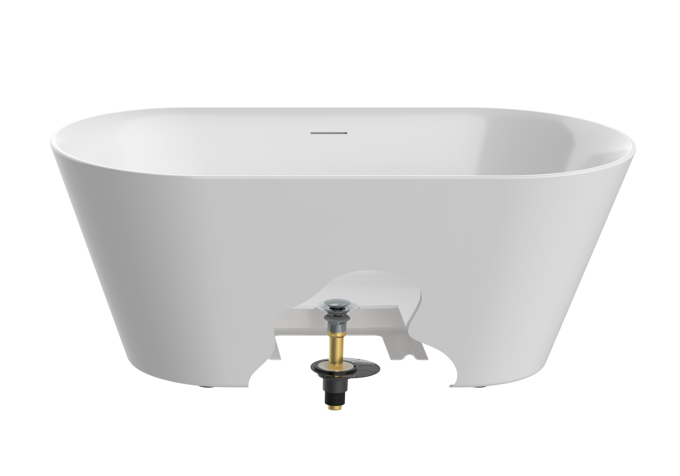 Zitta Installation Kit For Freestanding Bathtub - Plumbing Market