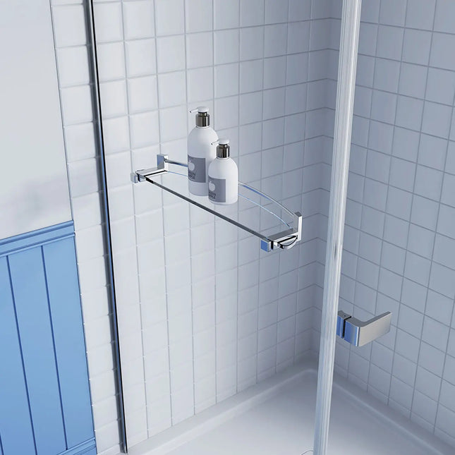 Zitta Towel shelf solo, Zitta collection, compatible with the return panel specifically designed for the shelf. Ask an advisor for more information. AS00402 - Plumbing Market