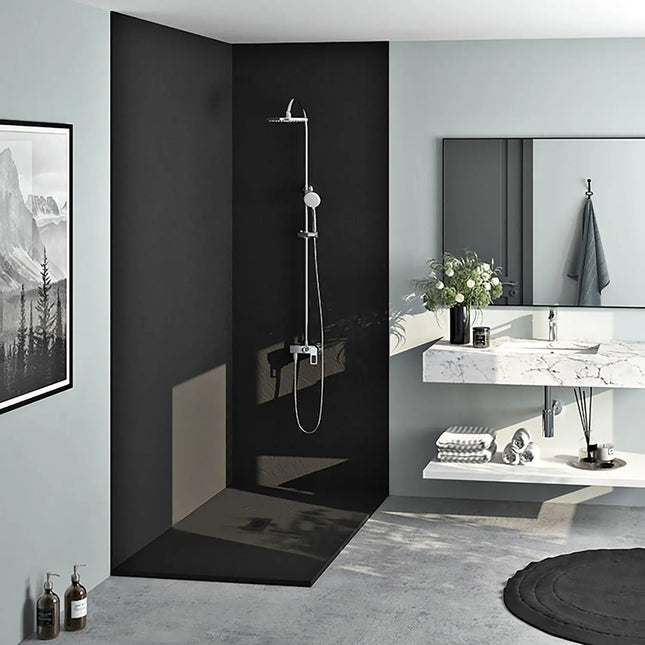 Zitta Wall 36" black, stone powder, Zitta collection MU3684RZZZ4 - Plumbing Market
