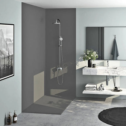 Zitta Wall 36" grey, stone powder, Zitta collection MU3684RZZZ6 - Plumbing Market