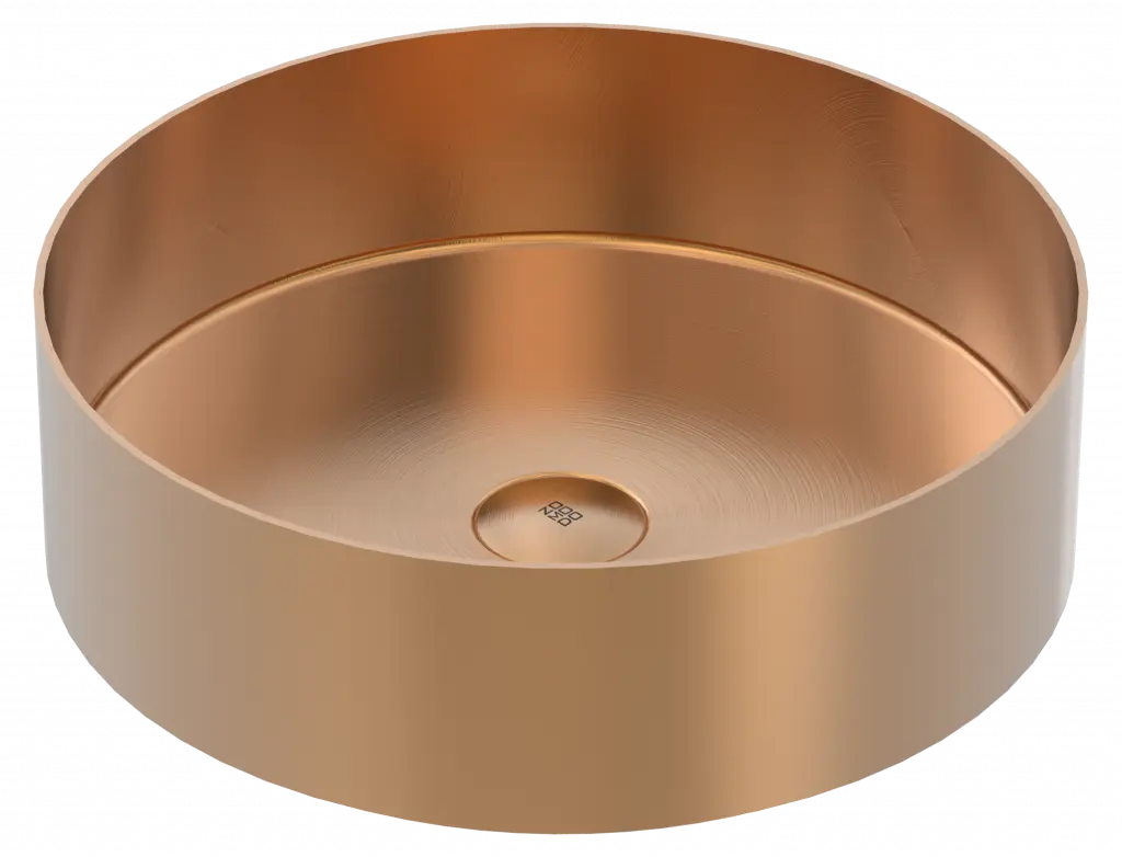 Zomodo 16" Round Vessel Sink - Rio Bronze VBC406R-RB