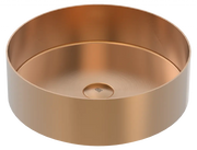 Zomodo 16" Round Vessel Sink - Rio Bronze VBC406R-RB
