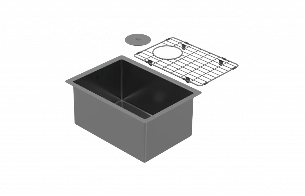 Zomodo Black Pearl Cayman 13" Prep / Bar Kit Bar Sink