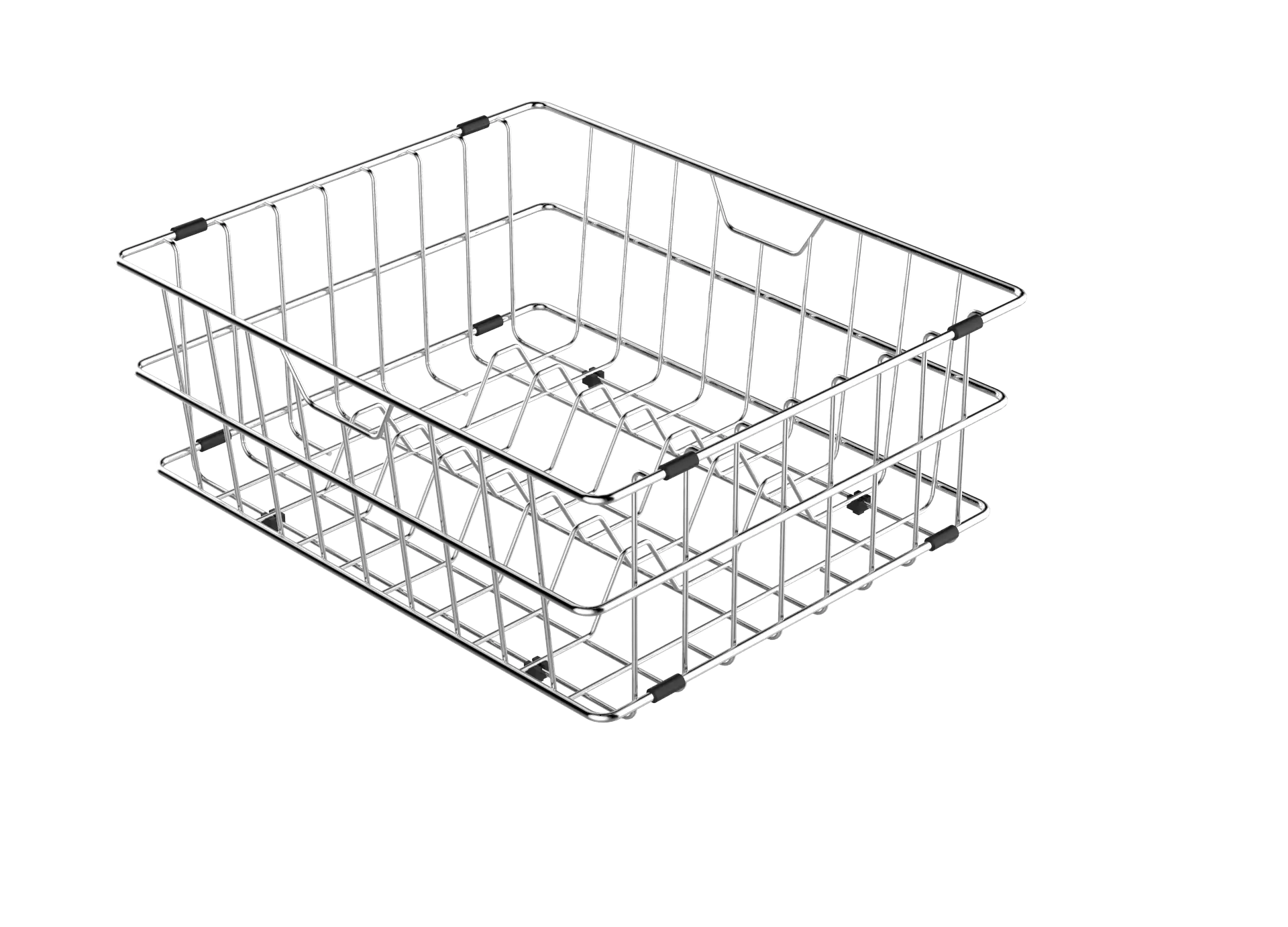 Zomodo DRC024 dish basket 
Overall Dimensions: 12¾" x 15⅝" x 6⅛"  DRC024