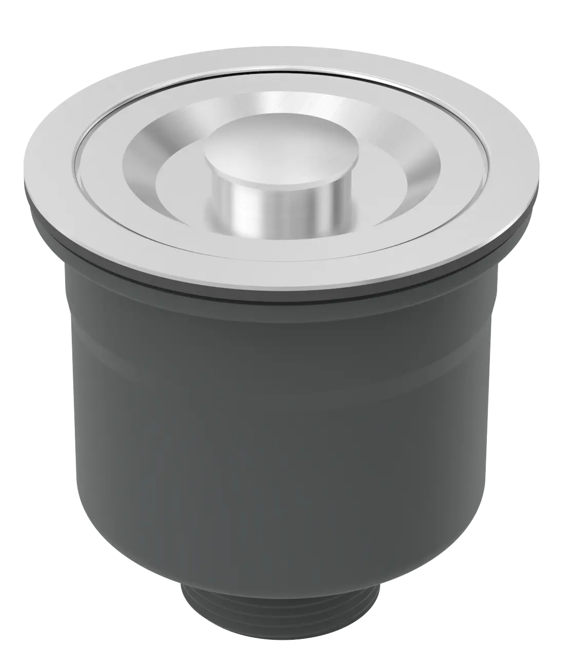 Zomodo Deep Drainer Kit with Removable Waste Basket WK-90-40-DP