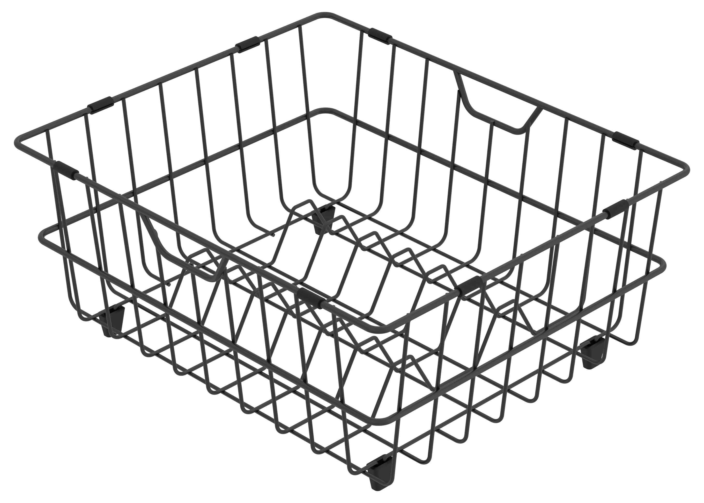 Zomodo Dish Basket (Matte Black) DRC007-FB
