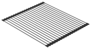 Zomodo Foldable Drying Mat - Black Pearl Overall Dimensions: 14⅞" x 17⅜" x ¼" CNC4046-BK