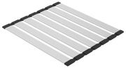 Zomodo Foldable Drying Mat - Brushed SS Overall Dimensions: 14⅞" x 17⅜" x ¼" CNC3844R-BR