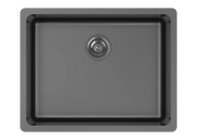Zomodo Zeffiro 24" Laundry Sink Single Black Pearl ZLC130U-BK