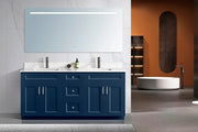 Zuuz Hampton Bathroom Vanity with Quartz Counter top 60 inch Double Sink (Copy) - Plumbing Market