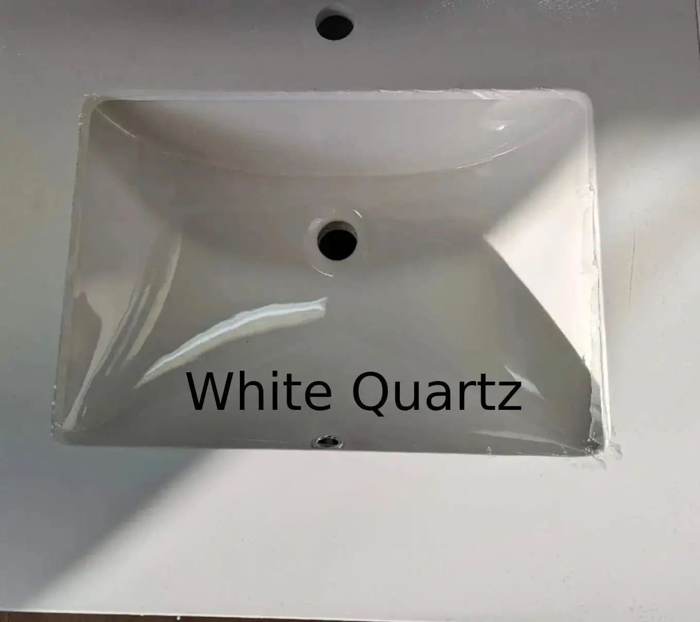 Zuuz Hampton Bathroom Vanity with Quartz Counter top 60 inch Single Sink - Plumbing Market