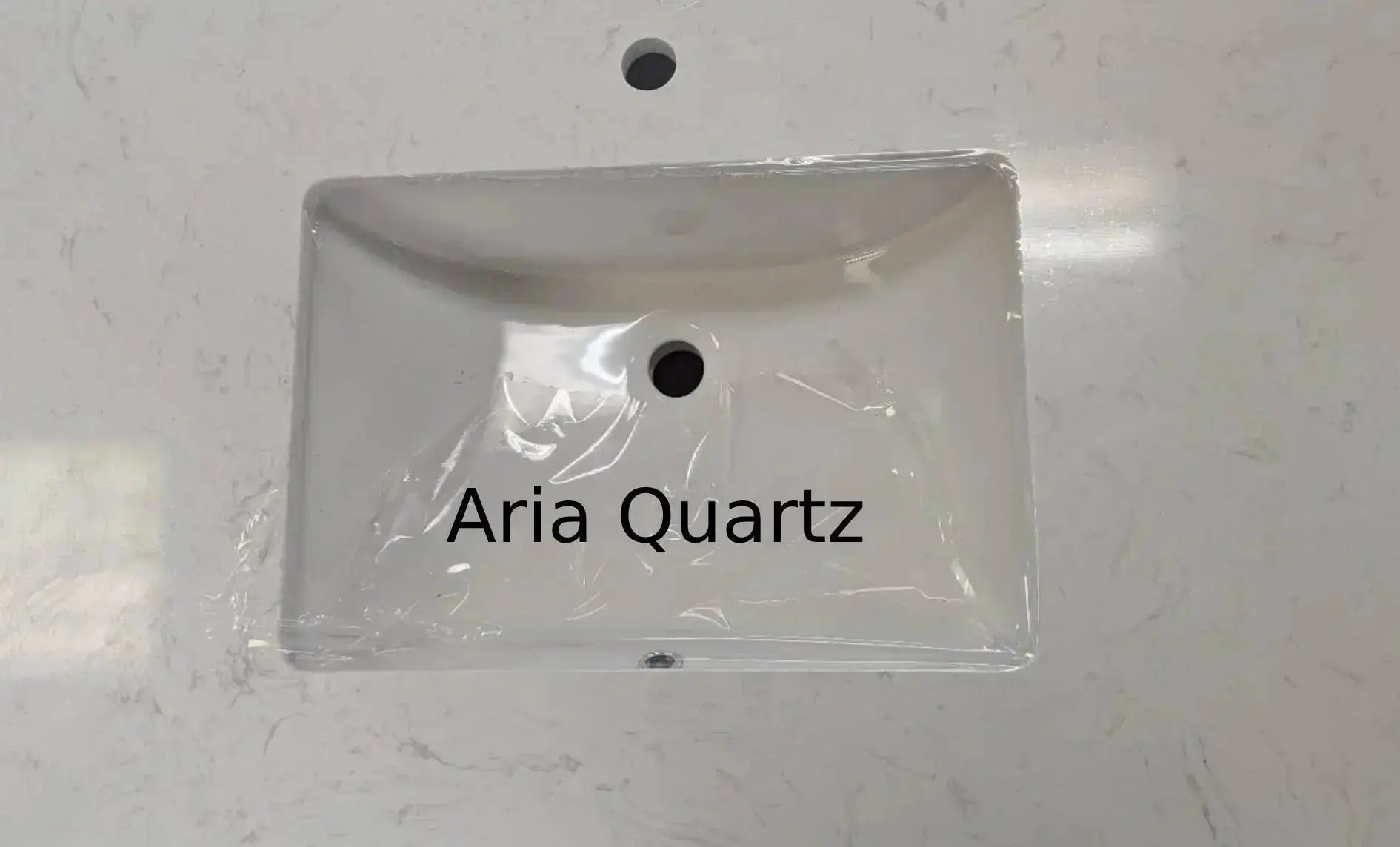 Zuuz Hampton Bathroom Vanity with Quartz Counter top 60 inch Single Sink - Plumbing Market