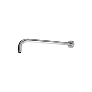 Rubi Brass Horizontal Shower Arm 16" Gun Metal RBDHR16GM