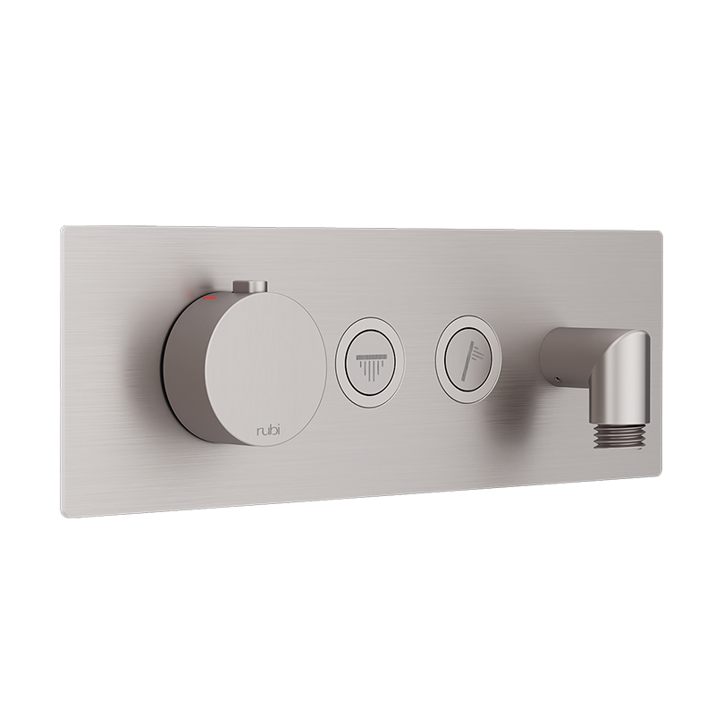 Rubi ON Trim, Handle, Button and Water Outlet for XON69 Stainless Steel XTR6903SIX