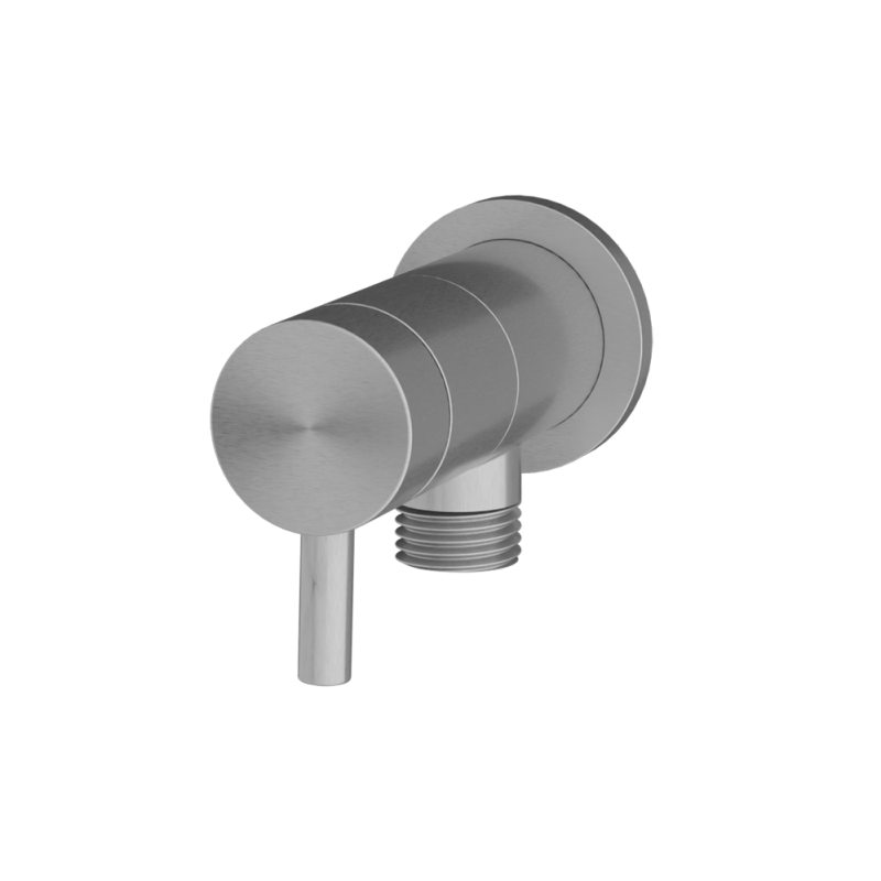 Rubi 1/2" Stop Valve with Round Handle and Water Outlet RTR562W01
