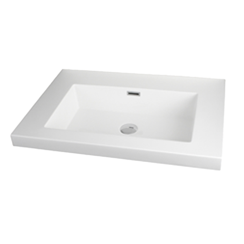 Rubi Arto Basin Slim White Gloss RTO690SBL