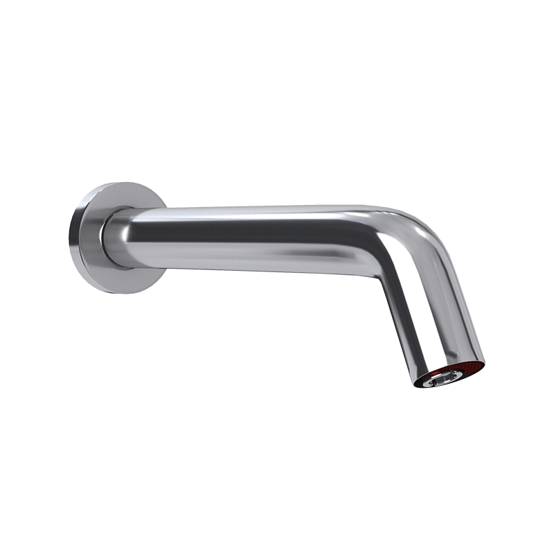 Rubi Tonix Wall-Mounted Electronic Bathroom Faucet with Mixing Valve 0.5 GPM Chrome RTX17E5CC