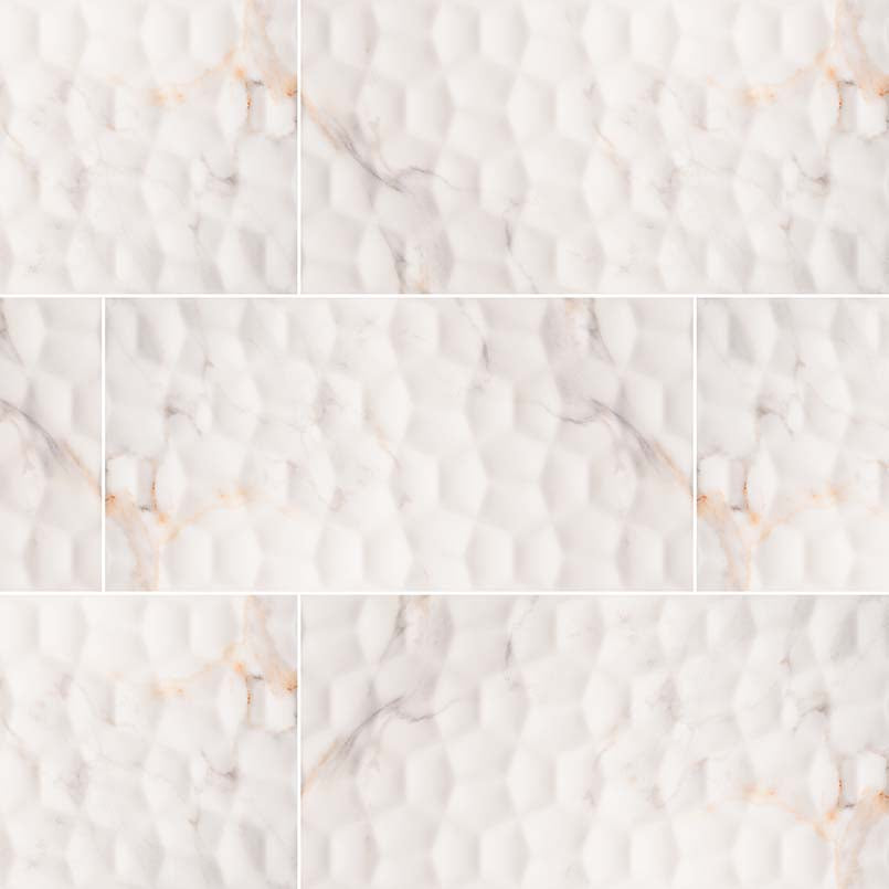 MSI Adella Viso Calacatta 12 x 24 Satin Matte Ceramic tile (NADEVISCAL1224) – MSI product image