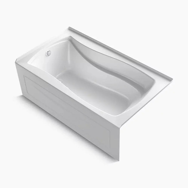 Kohler Mariposa 66" x 36" drop-in/alcove Heated BubbleMassage air bath, left drain K-1224-GHLA-0 - Plumbing Market