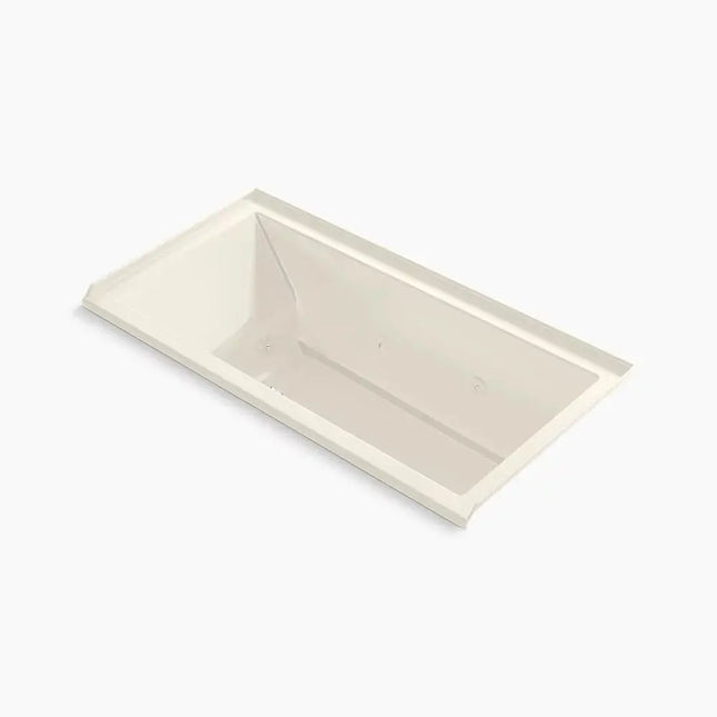 Kohler Underscore 60" x 30" drop-in/alcove heated whirlpool bath, right drain K-1167-JRH-96 - Plumbing Market