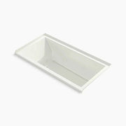 Kohler Underscore 60" x 30" drop-in/alcove heated whirlpool bath, right drain K-1167-JRH-NY - Plumbing Market
