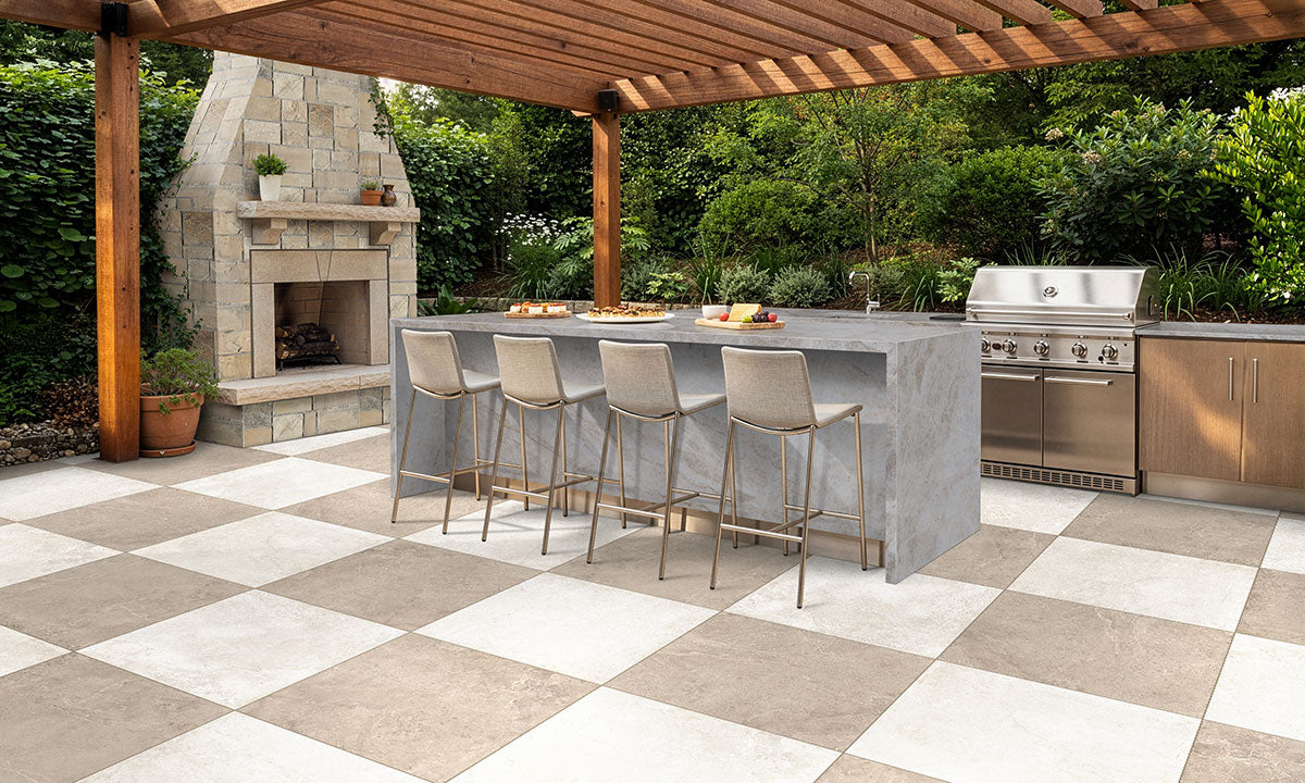 MSI Soreno Ivory 24 x 24 Matte Porcelain tile (NSORIVO2424) – MSI room scene
