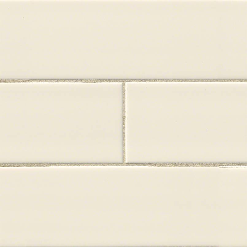 MSI Almond 4 x 16 Glossy Ceramic tile (NALMGLO4X16-N) – MSI product image