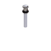 ALT Pop-Up Drain for Widespread, Single-Hole and Wallmount Lavatory Faucets 10799 in Polished Chrome