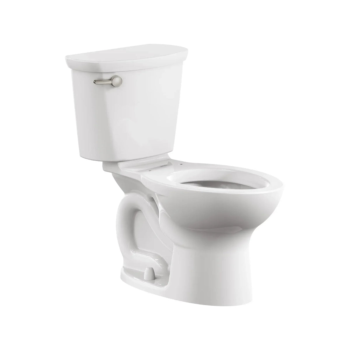 American Standard Cadet PRO 1.28 gpf elongated toilet - angle view, less seat