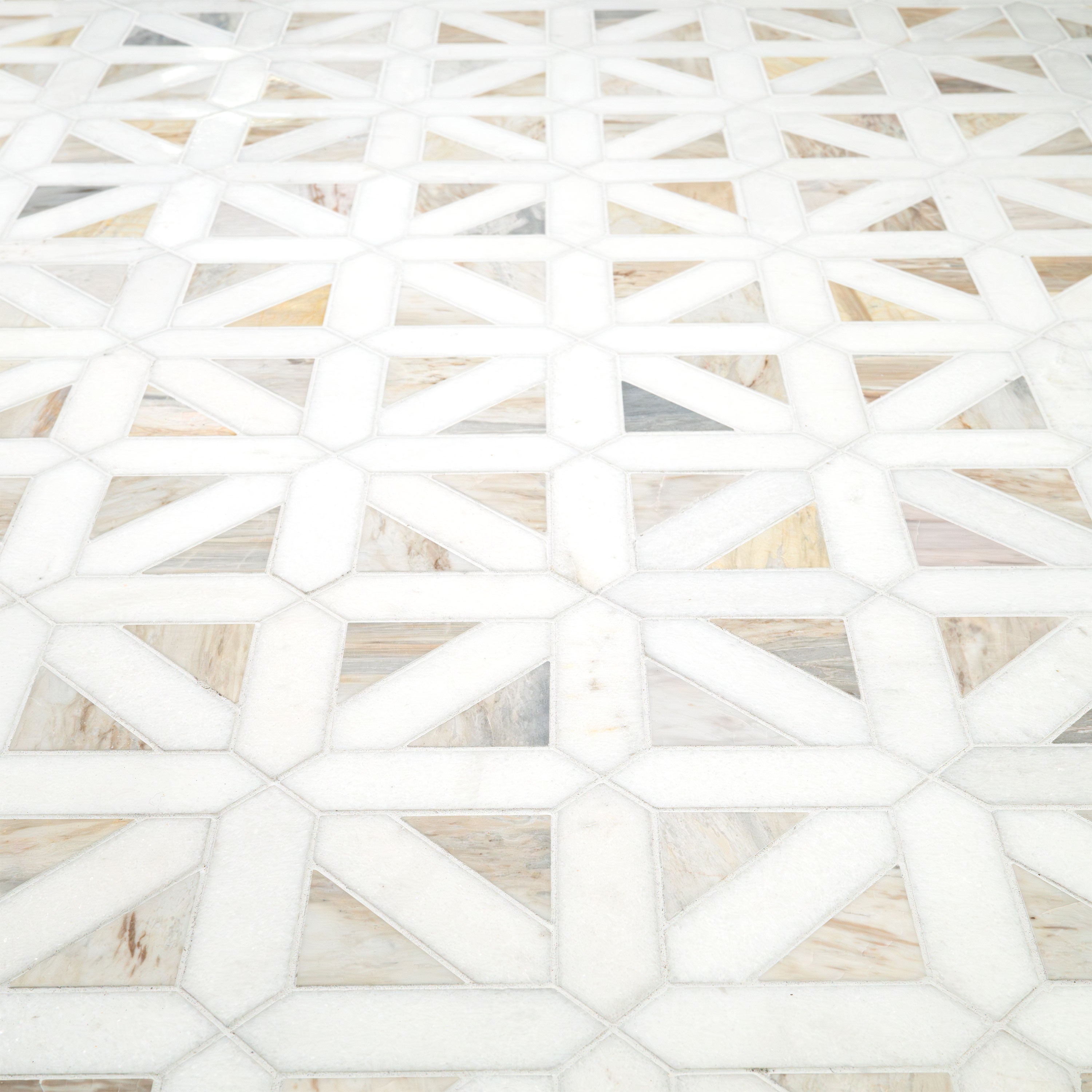 MSI Surfaces Backsplash and Wall Tile Angora Geometric Pattern Tile