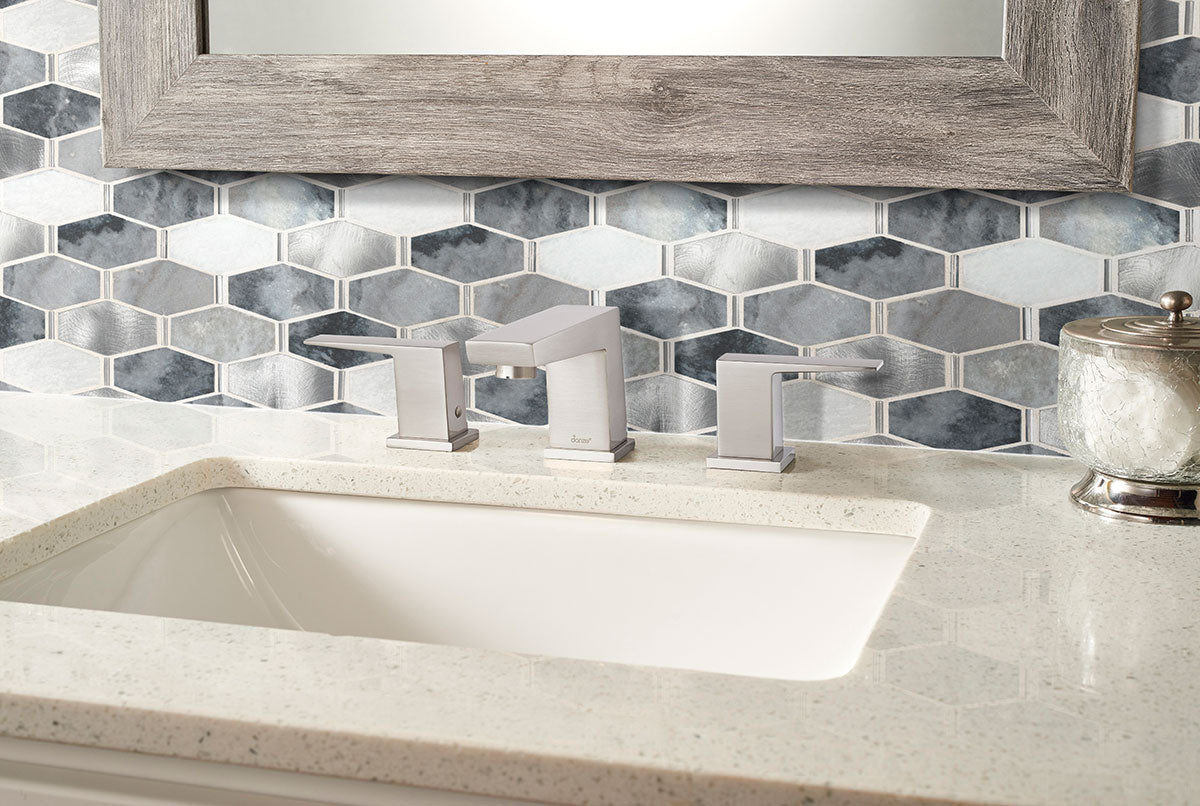 MSI Ankara Polished Stone Metal mosaic (SMOT-SMTL-ANKARA6MM) – MSI room scene