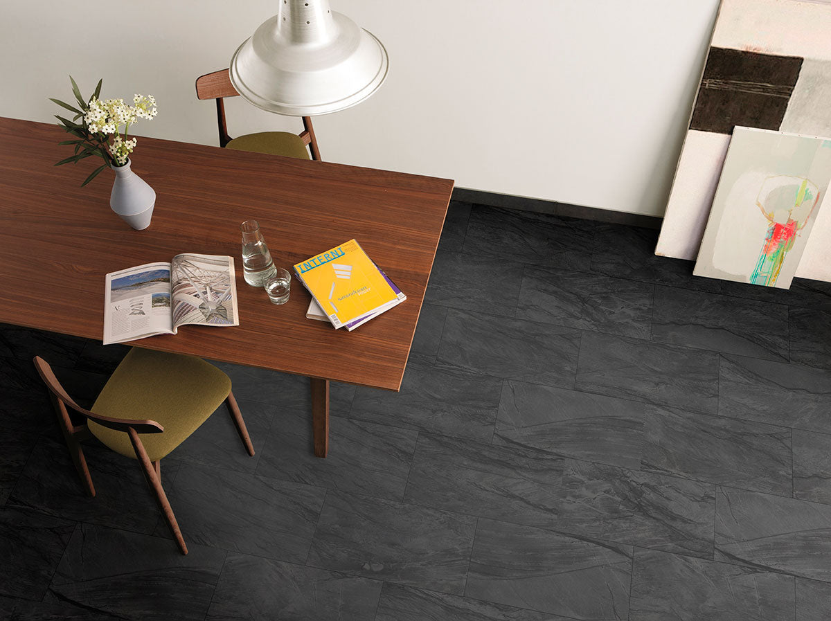 MSI Durban Anthracite 12 x 24 Matte Porcelain tile (NDURANT1224) – MSI room scene