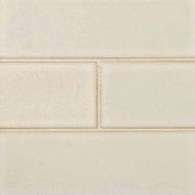 MSI Antique White Glazed Handcrafted 4 x 12 Glossy Ceramic tile (SMOT-PT-AW412) – MSI product image