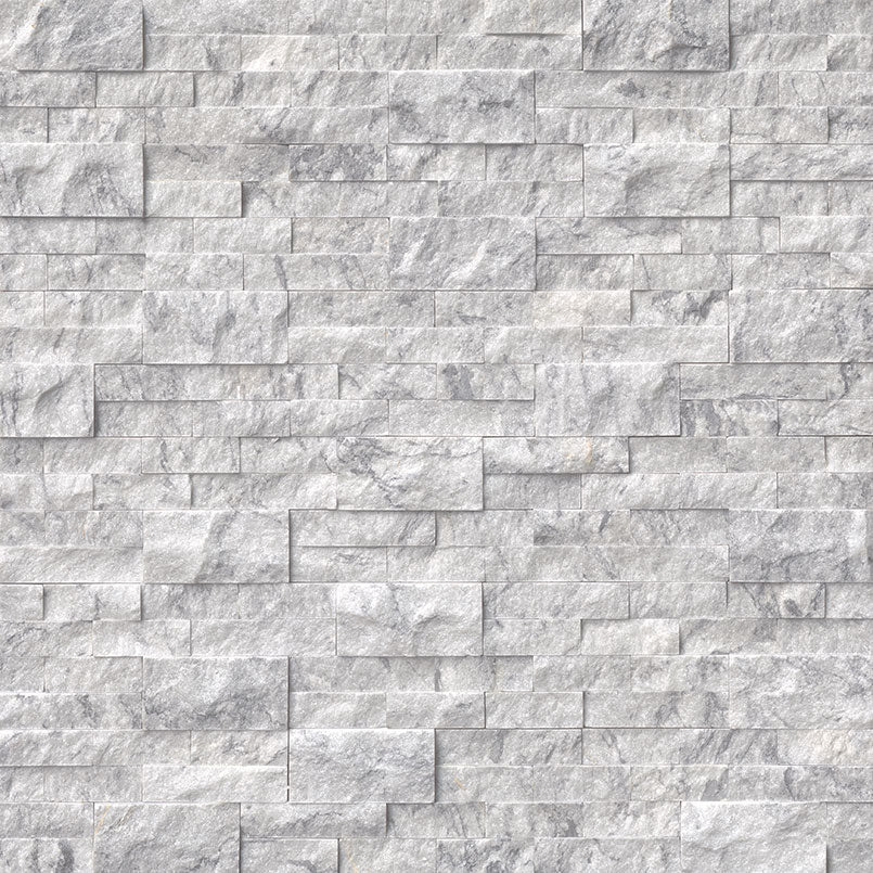 MSI Arabescato Carrara stacked stone 6 x 18 (LPNLMARACAR618COR)