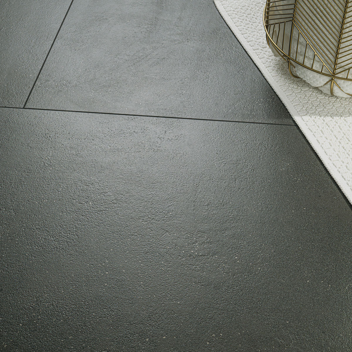 MSI Architecta Graphite 24 x 48 Matte Porcelain tile (NARCGRA2448) – MSI room scene