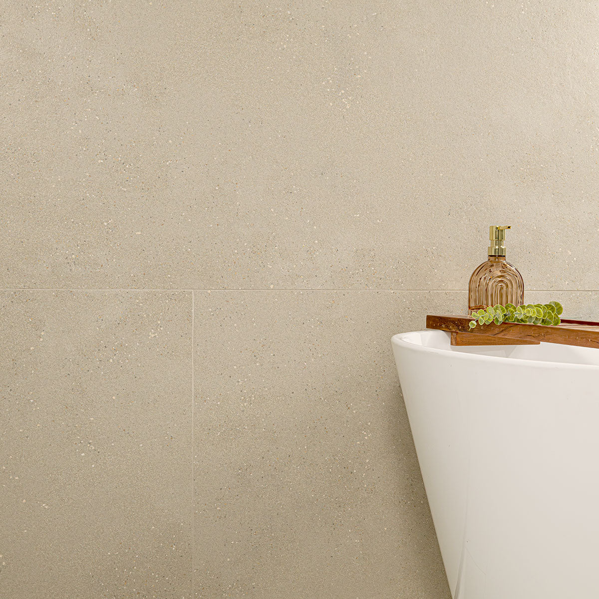 MSI Architecta Greige 24 x 48 Matte Porcelain tile (NARCGRE2448) – MSI room scene