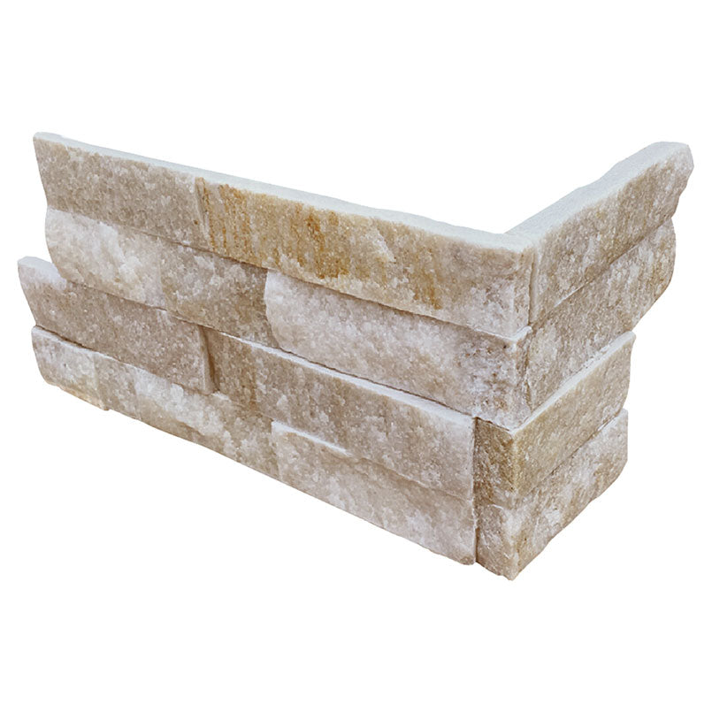 MSI Arctic Golden stacked stone 6 x 12 x 6 (LPNLQARCGLD618COR)