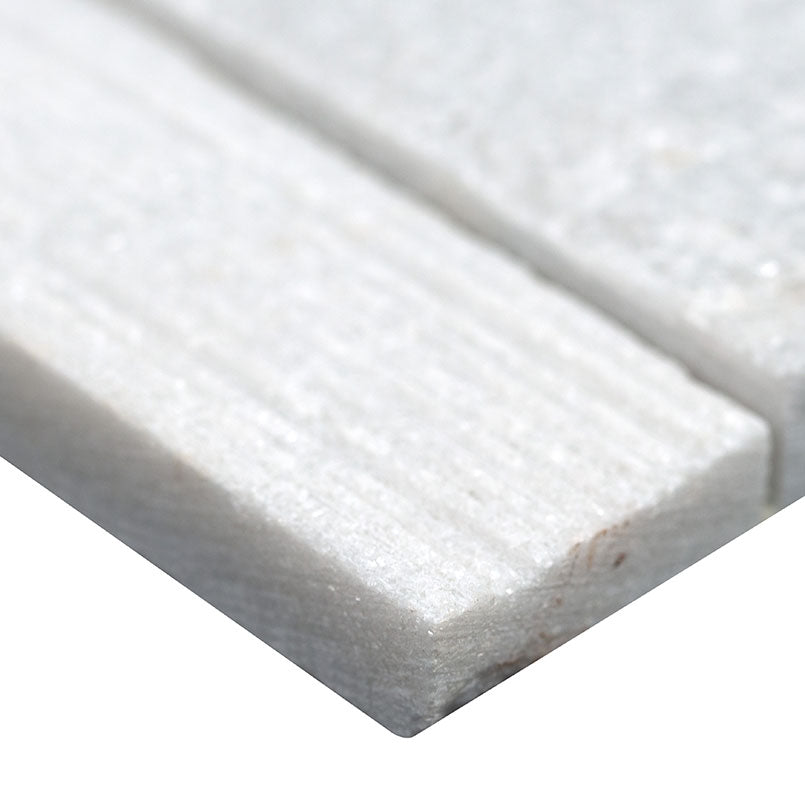 MSI Arctic White Multi Finish stacked stone 6 x 18 (LPNLMARCWHI618COR-MULTI)
