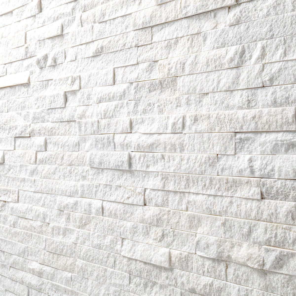 MSI Arctic White stacked stone 6 x 24 (LPNLQARCWHI624)