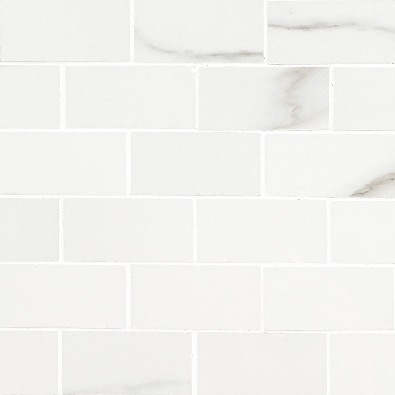 MSI Aria Bianco 2 x 4 Polished Porcelain mosaic (NARIBIA2X4P) – MSI product image