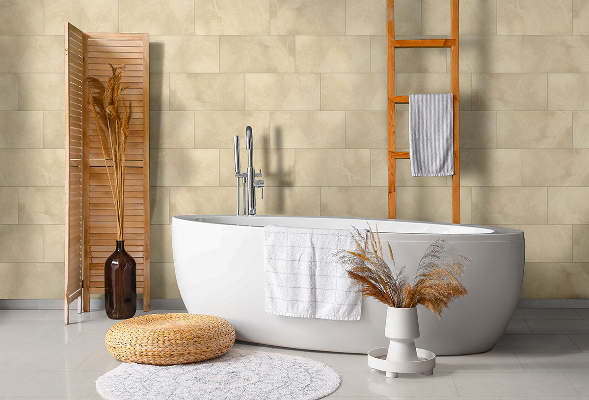 MSI Aria Ice 12 x 24 Polished Porcelain tile (NARICE1224P) – MSI room scene